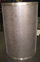 Wire-Mesh-in-Flanged-Cylinder-Perforated-Plate-Exterior