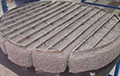 5-Segment-Stacked-and-Wrapped-Wire-Mesh-Pad-with-Heavy-Duty-Banded-Grids